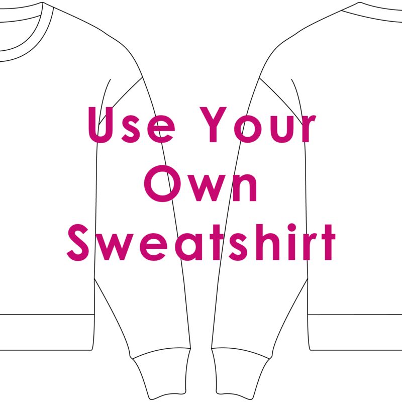 Use Your Own Sweatshirt Thumbnail