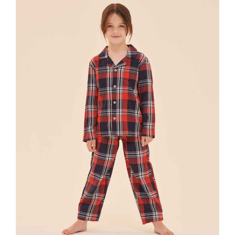 SF Clothing Kids Tartan Lounge Set Thumbnail